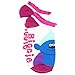 Trolls Girls Big Kid 6 pack Socks (6-8 (Shoe: 10.5-4), Feature Trolls White)