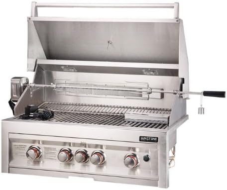 SUNSTONE SUN4B-IR-LP 4-Burner 34-Inch Infrared Propane Gas Grill