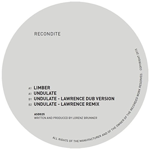 Recondite - Limber / Undulate - Lawrence Mixes - Zortam Music