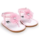 Voberry Baby Infant Girls Flower Pearl Princess Sandals Soft Sole First Walker Crib Shoes