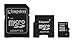 Kingston 16 GB Class 4 MicroSD Flash Card with 2 Adapters (Mini and SD) SDC4/16GB-2ADP