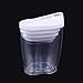 Prairie House Small Food Storage Containers: 10-Piece Food Storage Containers + Whiteboard Stickers + Marker Set| Assorted Sizes & Slide-Back Lids | Leak Proof, Stackable, BPA-Free & Refrigerator Safe