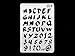 12 Pack Plastic Letters Number Alphabet Stencil Template , Perfect for Planner/Notebook/Diary/Scrapbook/Graffiti/Card, Christmas Gift