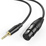 3.5mm to XLR Cable 10FT, CableCreation 3.5mm Male
