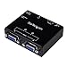 StarTech.com ST122VGA 2-Port VGA Auto Switch Box with Priority Switching and EDID Copy, Black