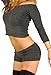 Sexy Low Rise Yoga & Dance Stretch Knit Boy Shorts by KD dance New York Made USA