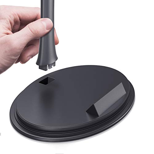 aokur 5 Pcs 12 inch Dolls Stand Holder Plastic Action Figure Stand 1/6 Scape U Shape Action Figures Base Display Stand for Sideshow Figures Annular Black - Thumbnail 4