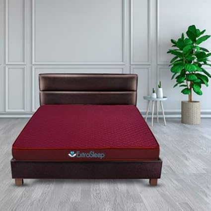 Extra Sleep Premium Foam Mattress 6 inch Comfort Soft Support (78x72x6)