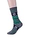 Women's Crew Socks Fashion Ladies Christmas Socks for Casual Holiday 6 Pack
