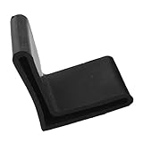 TOOGOO(R) Rubber Covers Furniture Angle Iron Foot Pads 40mm x 40mm 10 Pcs Black