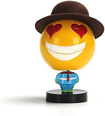 DoinMaster Creative Cute Emoji Decoration for Car or Home (D)
