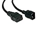 Tripp Lite Heavy-Duty Power Cord, 15A, 14AWG (IEC-320-C19 to IEC-320-C14) 6-ft.(P047-006),Black