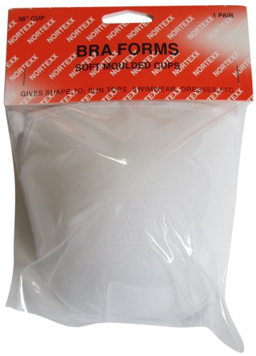 Nortexx 38-inch Bra Form Soft Moulded Cups, White