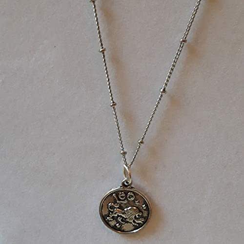 Zodiac sign(s) pendant Necklace Handmade