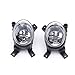 Artudatech Pair Left+Right Fog Light Assembly Clear Lens for Audi A4 B7 2005-2007 2006