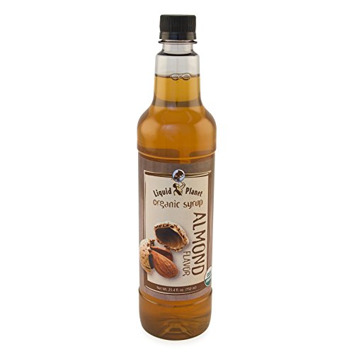 Liquid Planet Organic Coffee Flavoring Syrup Almond 750 ML