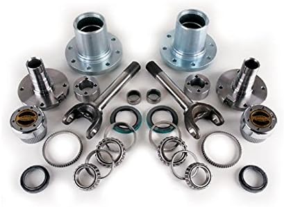 Dynatrac FO60-3X1104-J Free Spin Heavy Duty Hub Conversion Kit With Dynalocs For 1999-04 Ford F450 And F550