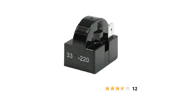 Relé de arranque PTC de 33 Ohm de resistencia terminales de ...