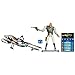 Star Wars The Clone Wars Speeder Bike with Castas