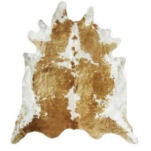 Cowhide Long Hair Palomino On White Amazon Co Uk Kitchen Home