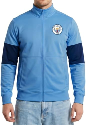 Amazon.com: Manchester City Jacket Track Soccer Adult Sizes Soccer