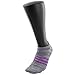 adidas Women's Superlite No Show Socks (6-Pair) -2020, Onix-Clear Onix Space Dye/Shock Purple/Glow Orange, Medium