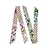 Handbag Handle Ribbon Scarf Package Silk Band Fashion Hair Head Band (2-1, one size)