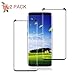 [2-Pack] Galaxy S9 Screen Protector,Cafetec [9H Hardness] [Anti-Scratches] [Anti-Fingerprint] Tempered Glass Screen Protector Film Compatible with Samsung Galaxy S9 Black.