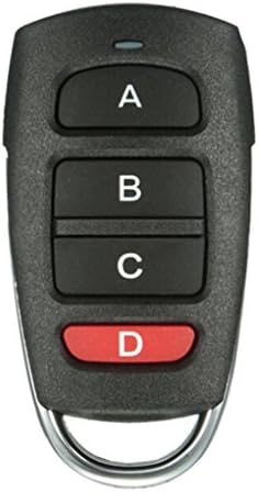 AUWU 4 Buttons 1527 Remote Control Duplicator Cloning Gate for Garage Door Opener Learning Copying Transmitter Key Fob