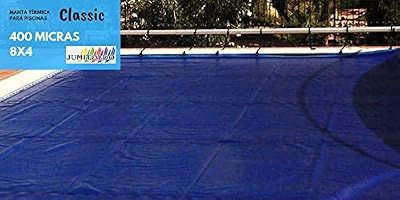 Jumitoldo Manta TÉRMICA para Piscinas Classic 400 micras (8x4 ...