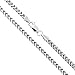 Sterling Silver 2.60mm Franco Chain Necklace, 22