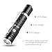 ThorFire Ramping UI flashlight, 1200 Lumen XPL2 Led Tactical Light with Momentary-On, TK18 Runs off single 18650 or 2 CR123A Batteries(Not Included)