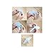 Baby Shower Party Decorations, Baby Room Decor Kids Room Decorations for girls - DIY 3D Cloud Waterdrop Window Hangings Garland for Home Decorators by Azude