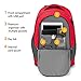 High Sierra Chaser Wheeled Laptop Backpack, Crimson/Mercury, 20 x 13.5 x 8-Inch
