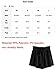 ROMWE Women's Casual Elastic Waist Summer Shorts Jersey Walking Shorts Black S