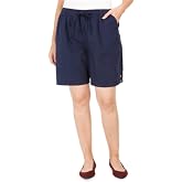 Karen Scott Womens Cotton Comfy Shorts