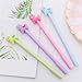 8 Pcs Cartoon Animal Alpaca Llama Gel Pen Neutral Pens For School Writing Office Supplies Kids Stationery Gift