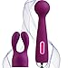 SVAKOM Wand Vibrator Adult Sex Toy Dildo Vibrators G Spot Clitorial Vibrator Rechargeable Magic Wand Original Massagers Powerful for Women Masturbator (Violet)