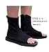 DAZCOS Unisex US Size Black Shippuden Shoes for Cosplay (1.5 Women/1 Men)