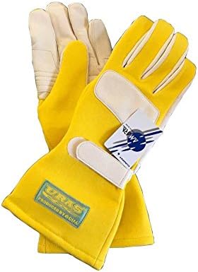 Yellow racing gloves Clearance