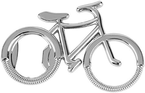 Kasily Bike Beer Bottle Opener Bicycle Keychain Metal Key Rings For Lover Biker Bottle Openers Creative Gift