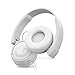 JBL Pure Bass Sound T450 Wired On-Ear Headphones Whitethumb 1