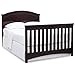 Simmons Kids SlumberTime Emma Convertible Baby Crib N More, Black Espresso