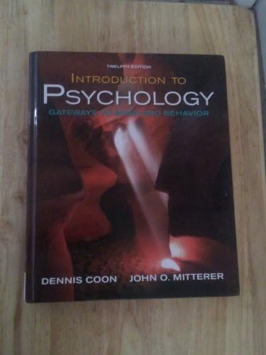 Amazon.com: Introduction to Psychology With Infotrac