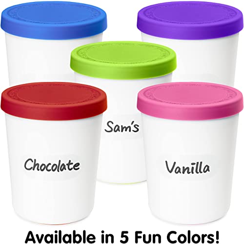 SUMO Ice Cream Containers for Homemade Ice Cream (2 Containers 1