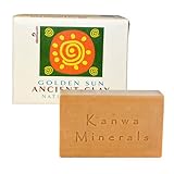 Zion Health Clay Bar Soap, Golden Sun, 10.5 Ounce