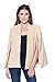 Alexander + David Women’s Woven Structured Cape Blazer Coat, Suit Jacket with Pockets