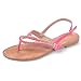 Luo Luo Womens Dressy Rhinestone Sandals