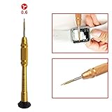 0.6mm Y Tip Y000 Tri-point Triwing Y Shape Magnetic Tri Screwdriver for Apple iPhone 7 iPhone 7 Plus iPhone 8 iPhone 8 Plus iPhone X,iPhone XR, XS, XS Max, Apple Watch