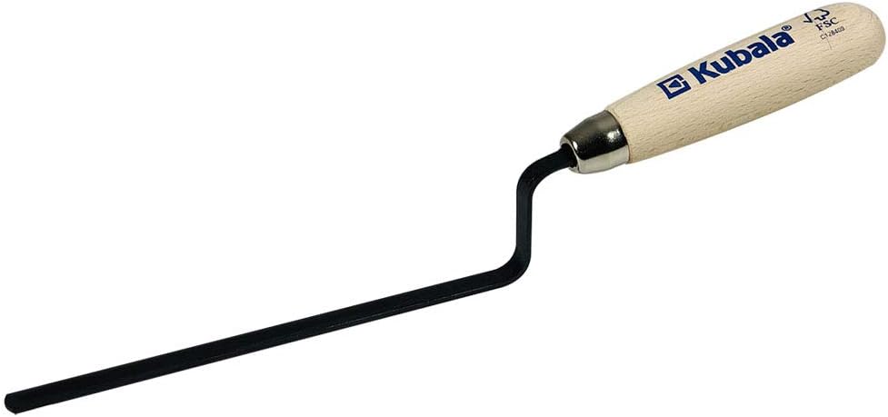 ContractorsX 3/8 X 6 Inch Tuck Pointer Trowel – Stainless Steel, Wooden Handle